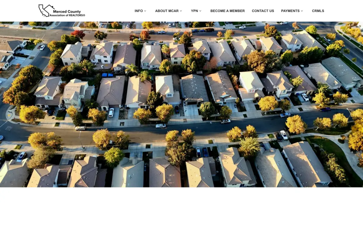 The MCAR home page on a desktop screen, captured October 15, 2026
